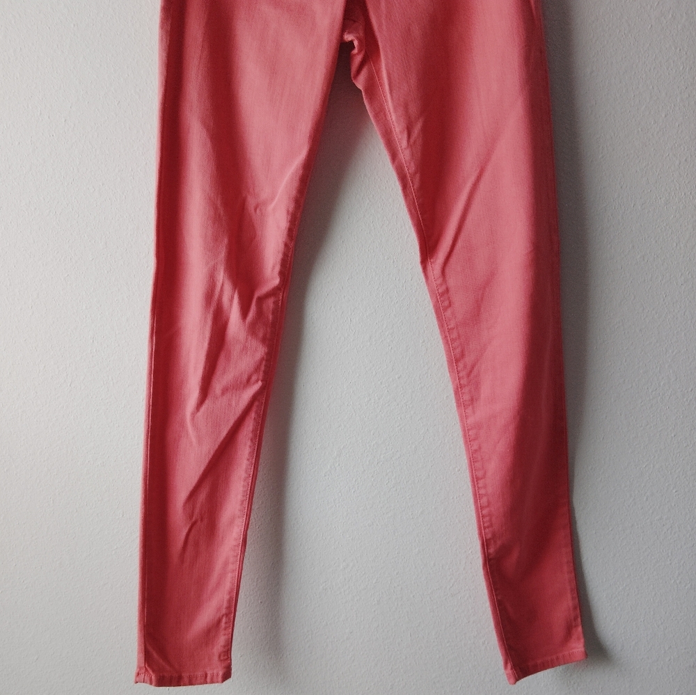 Flying Monkey Coral Pink Skinny Jeans - Picture 5 of 6
